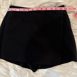 Zara Mini Skort Cross over, tailored